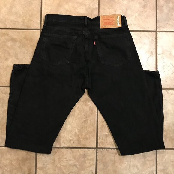 Men's Denim Tears x Levis 501 DT Black Jeans-Size 36 x 34 (35 Waist)